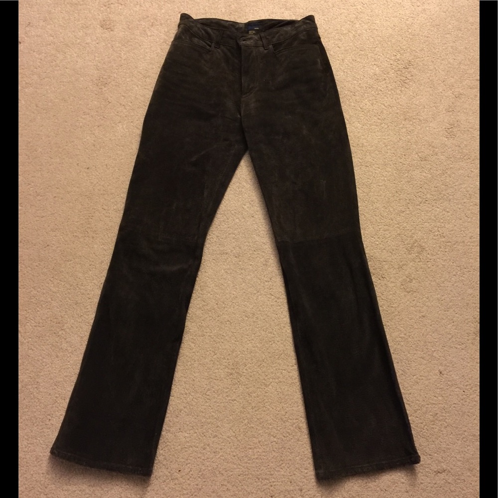 Women’s Suede Leather Pants